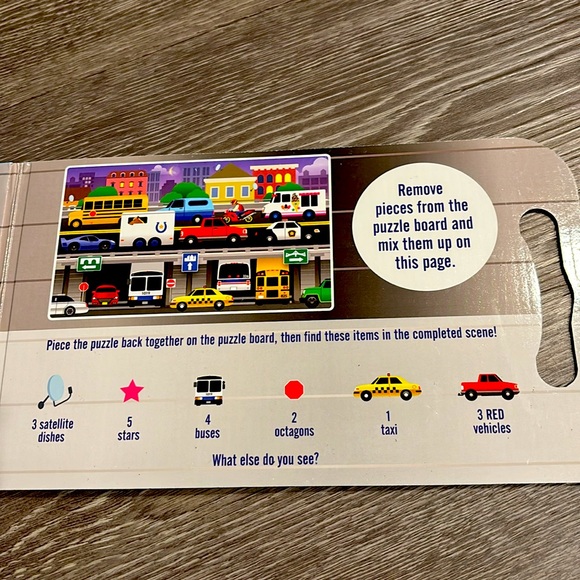 Bundle Melissa & Doug magnetic take-along travel puzzles - 2 farm + 2 vehicle - Picture 12 of 13